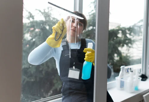Nettoyage de vitres intérieures et extérieures à Couargues